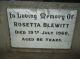 Blewitt, Rosetta nee Perry